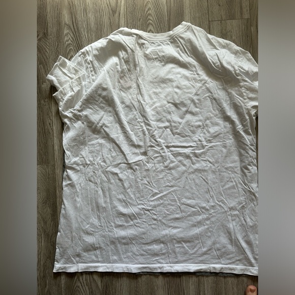 100% Cotton grey and white mens Nike T-shirt - Picture 6 of 8